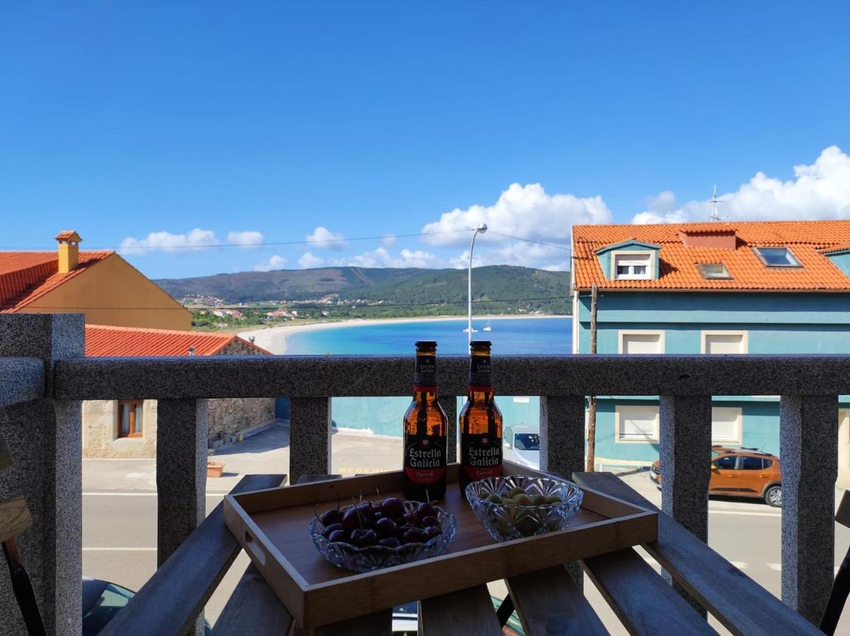 Apartamento Langosteira, con terraza y vistas al mar Finisterre Exterior foto