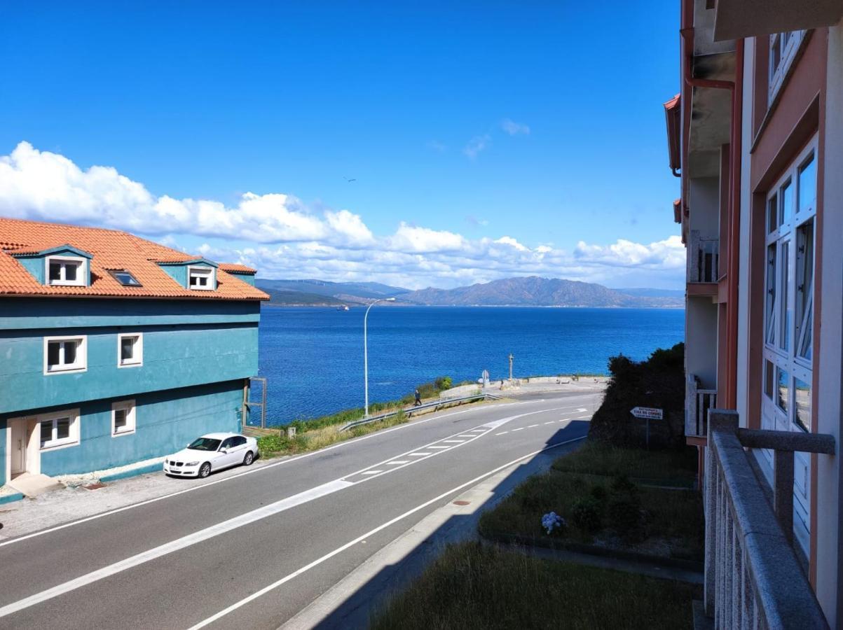 Apartamento Langosteira, con terraza y vistas al mar Finisterre Exterior foto